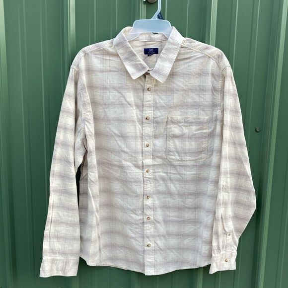Men's Comfy Lightweight Cotton Corduroy Shirt with Long Sleeves Size 3XL - Picture 1 of 7